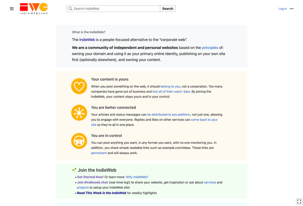 Indiweb Wiki