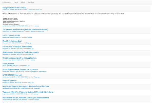 Indieweb News